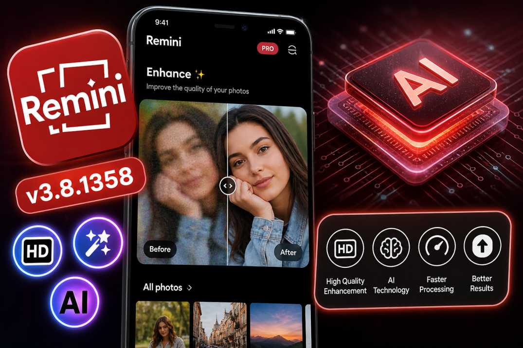 Remini v3.8.1358 New Features & AI Photo Enhancement Guide 2026